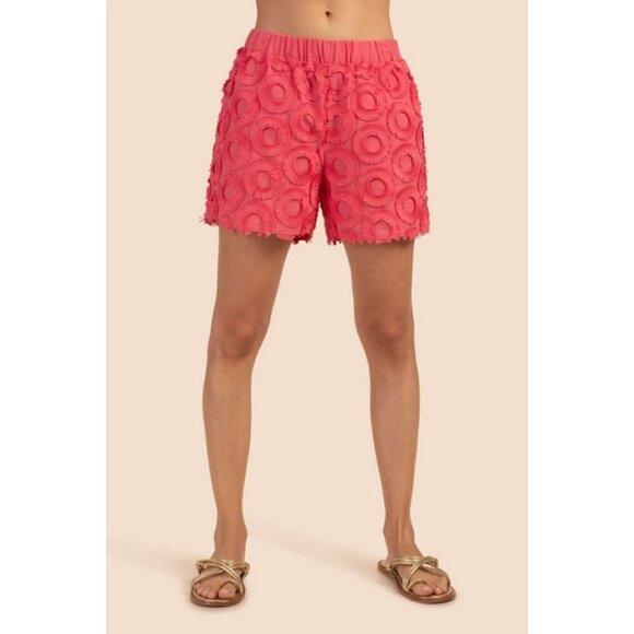 💕TRINA TURK💕 Lonni Short ~ Vista Voile Watermelon Red 6 NWT